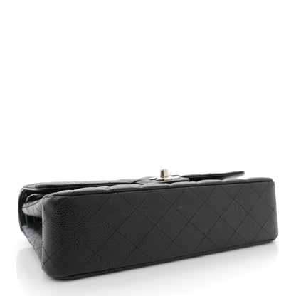 Chanel Caviar Quilted Medium Double Flap Black 4 of 13