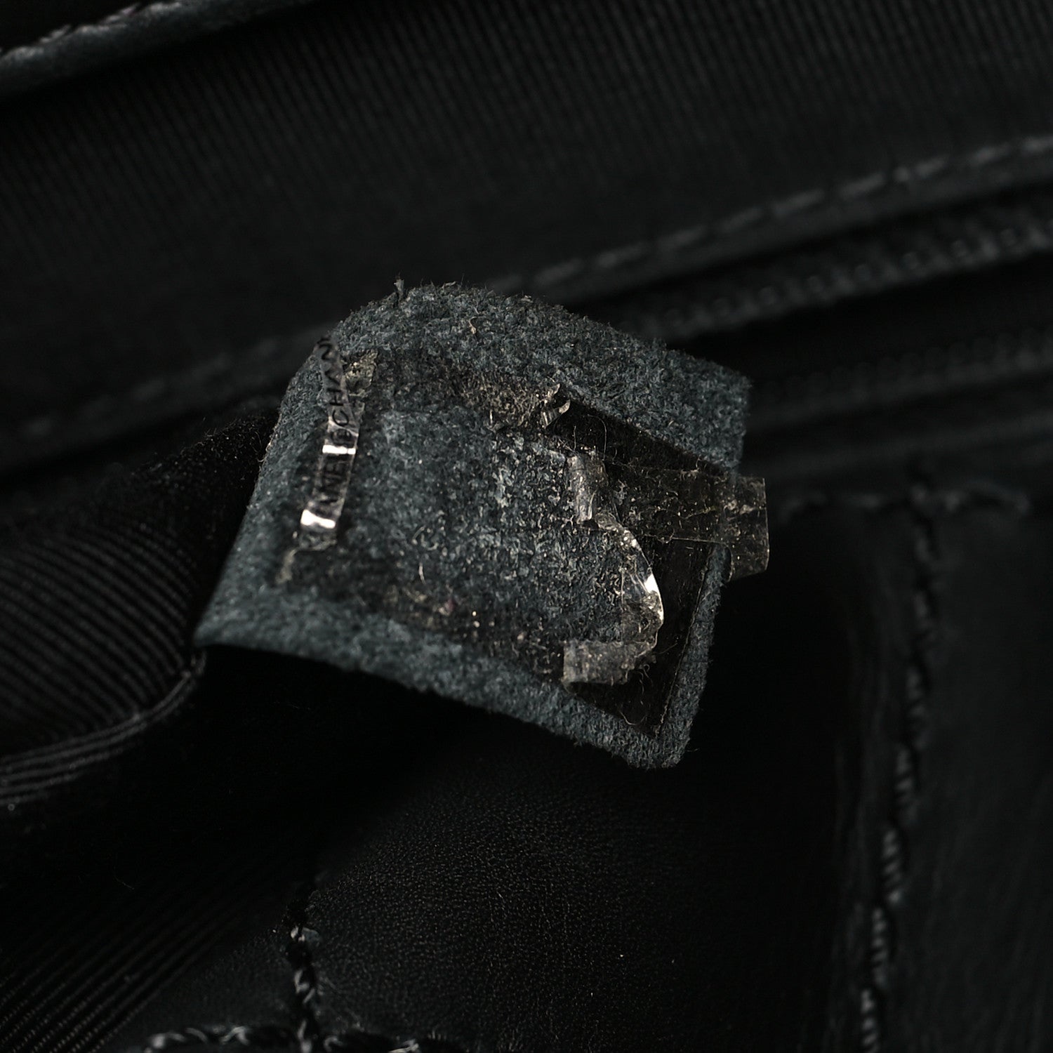 Chanel Lambskin Stitched Shopping Tote Black 7 of 12