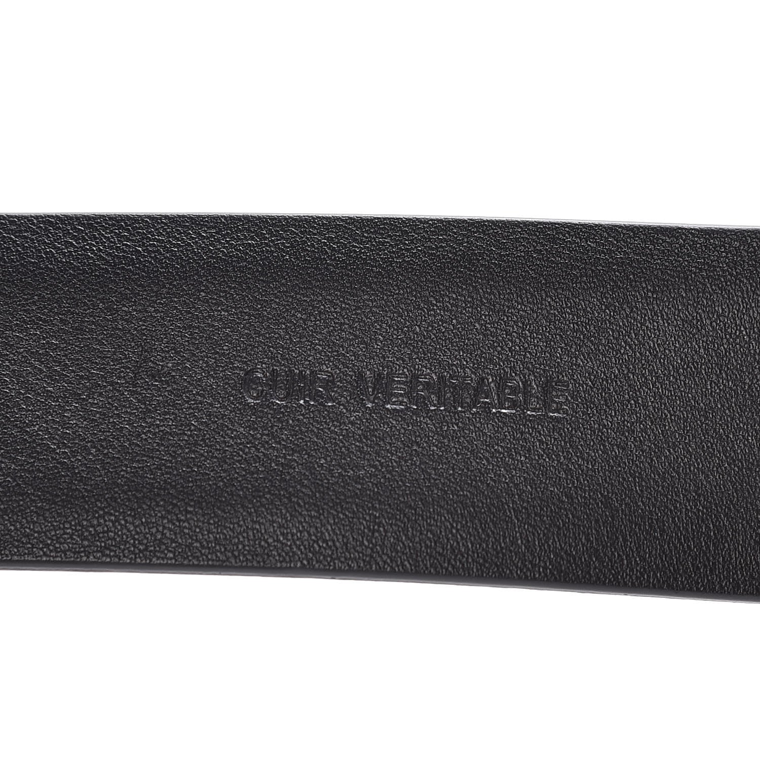 Chanel Calfskin CC Chain Belt 85 34 Black 6 of 8