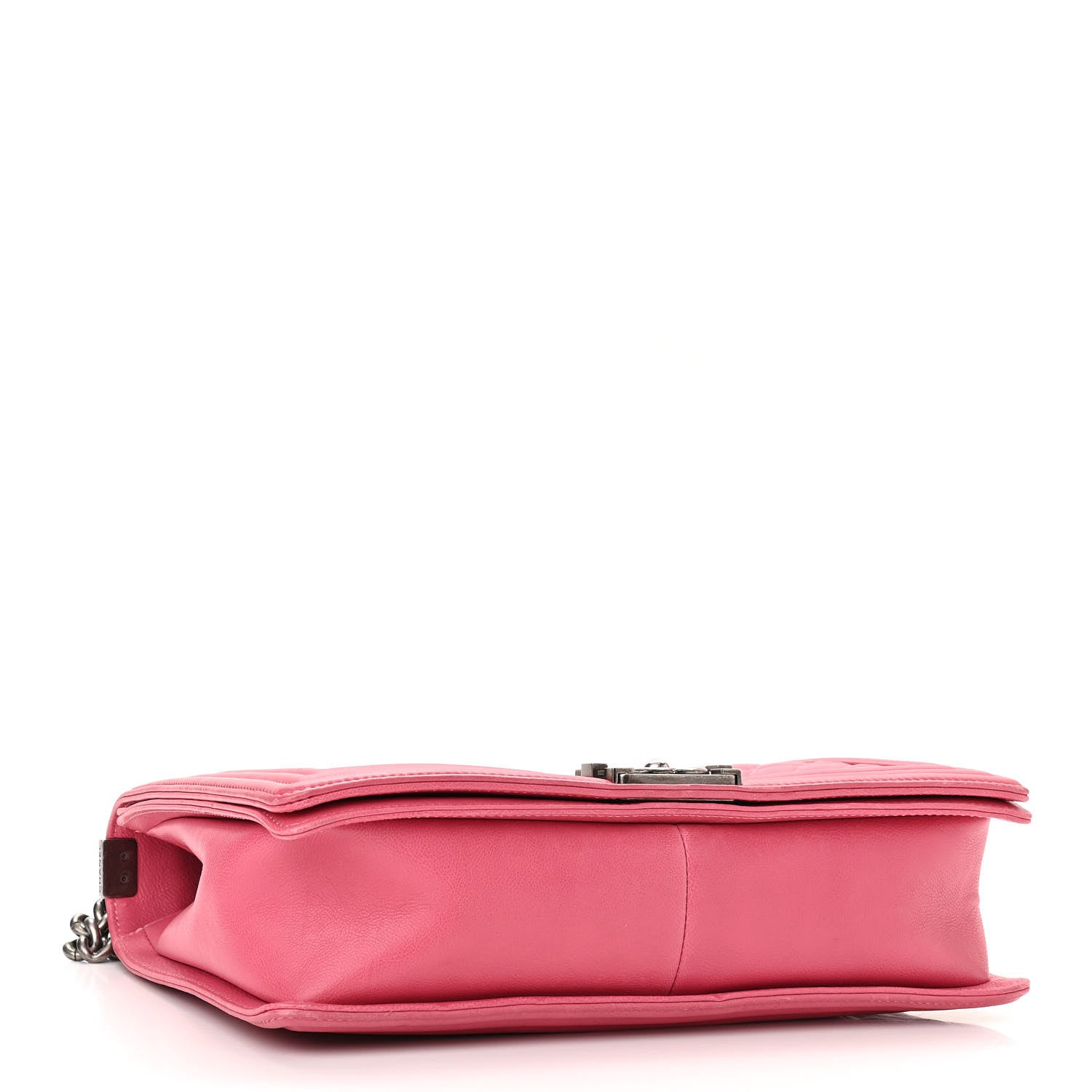 Chanel Calfskin Quilted Large Boy Flap Pink 3 of 10