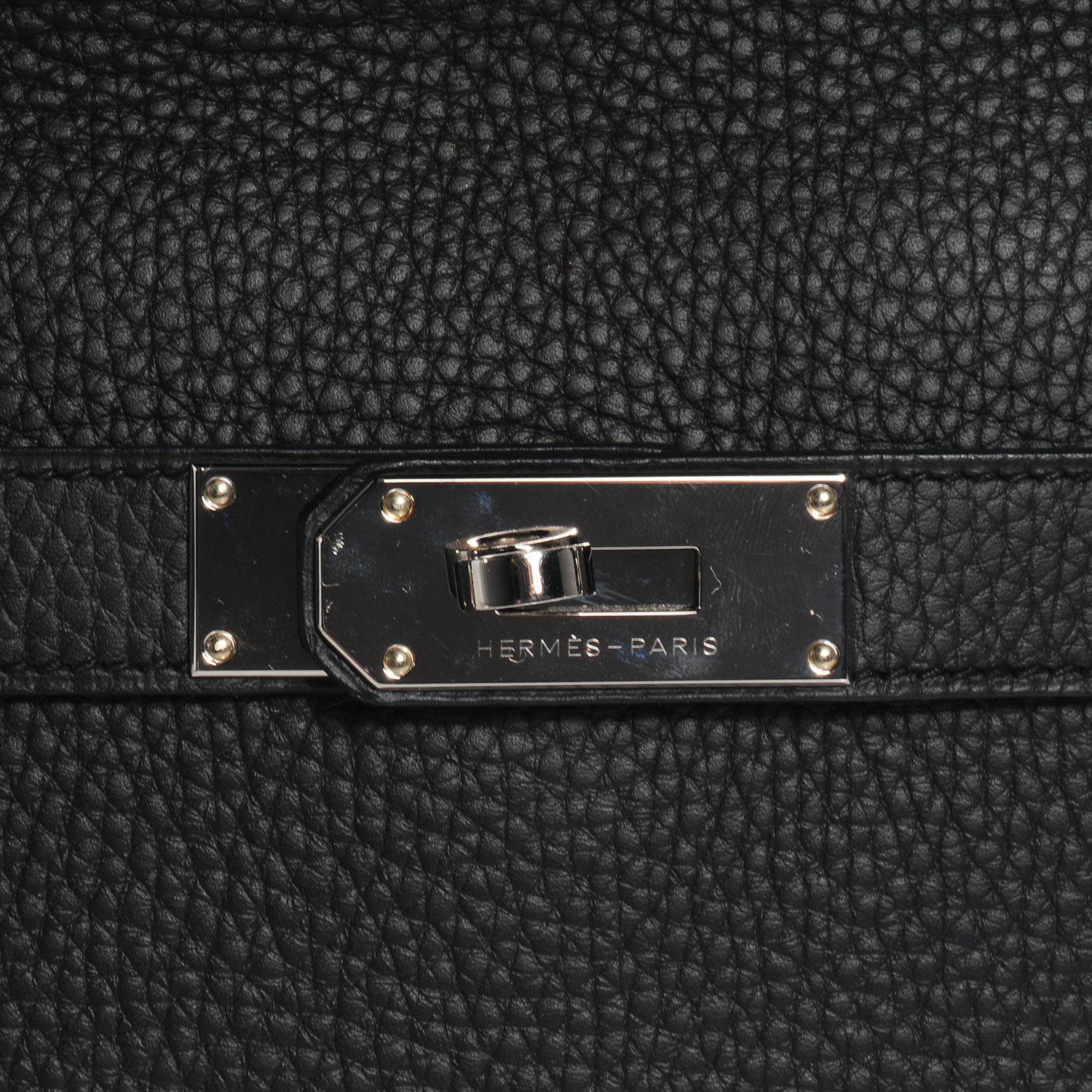 Hermes Taurillon Clemence Jypsiere 31 Black 6 of 9