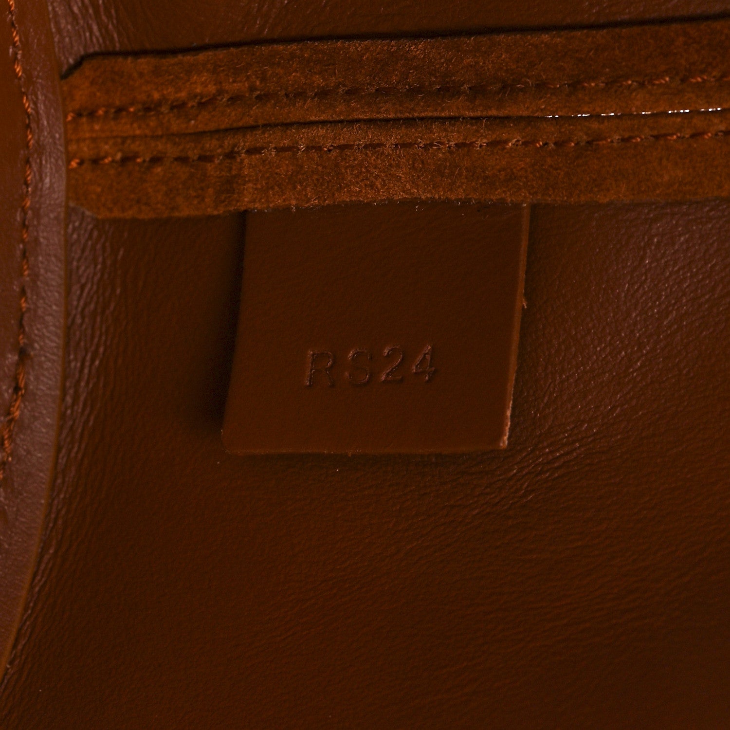 Khaite Suede Calfskin Mini Lotus Tote Caramel 6 of 9