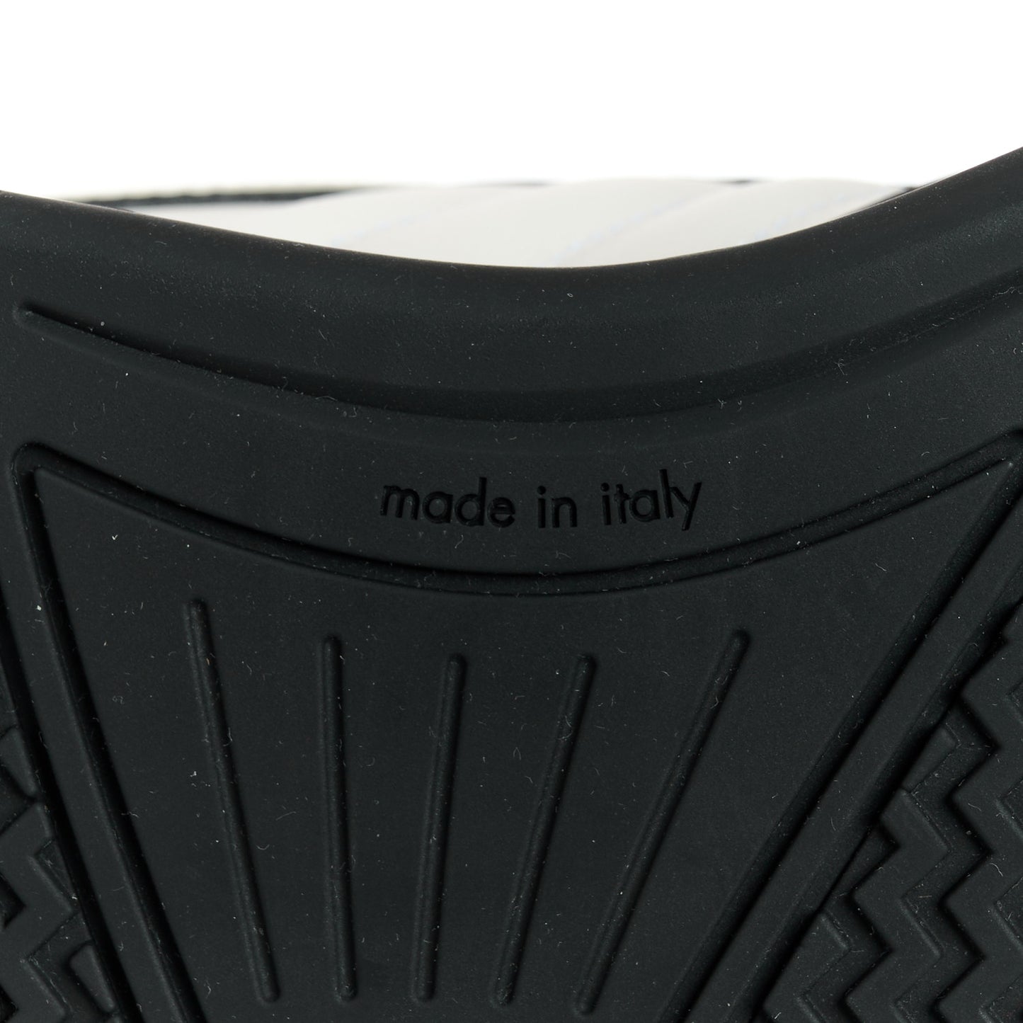 Calfskin Womens Re-Web Sneakers 36 Black White