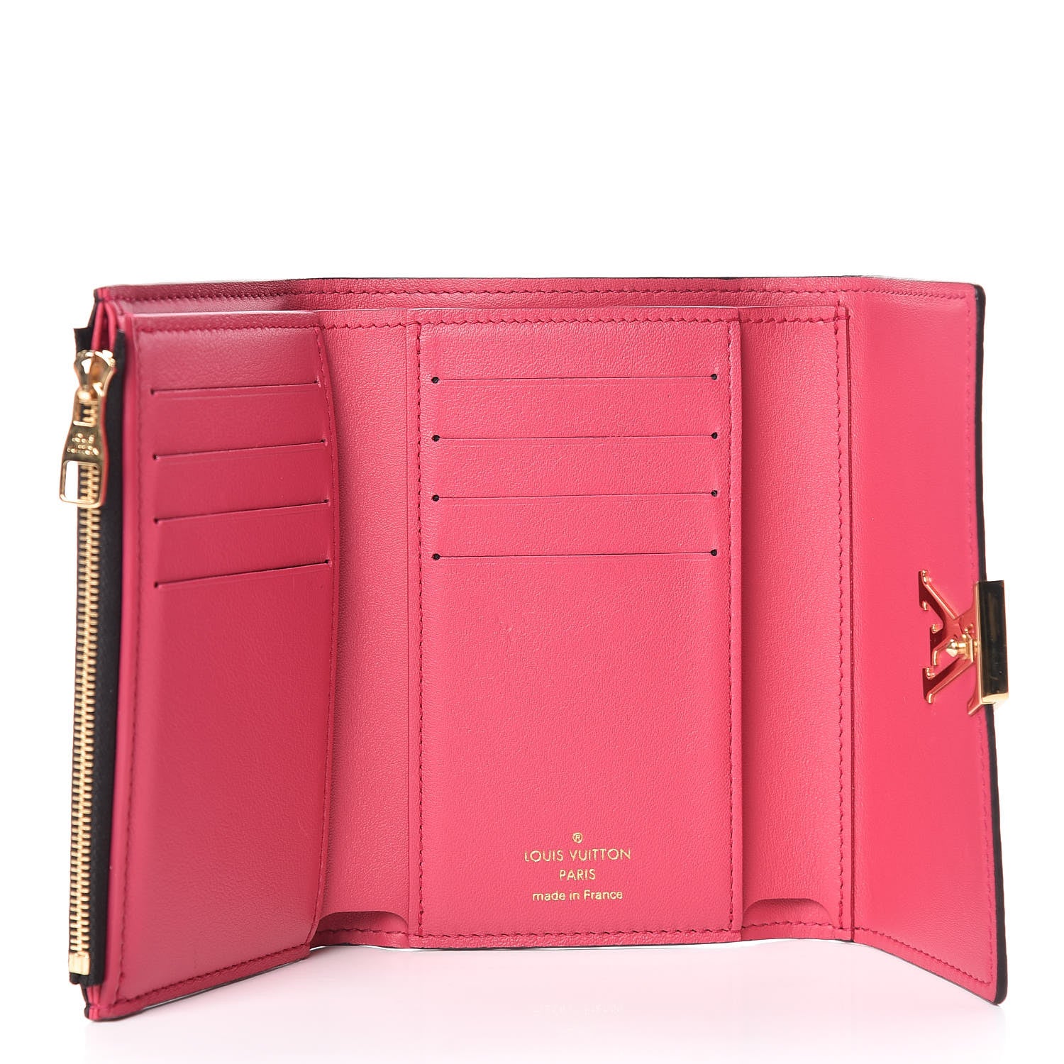 Louis Vuitton Taurillon Capucines Compact Wallet Black 5 of 10