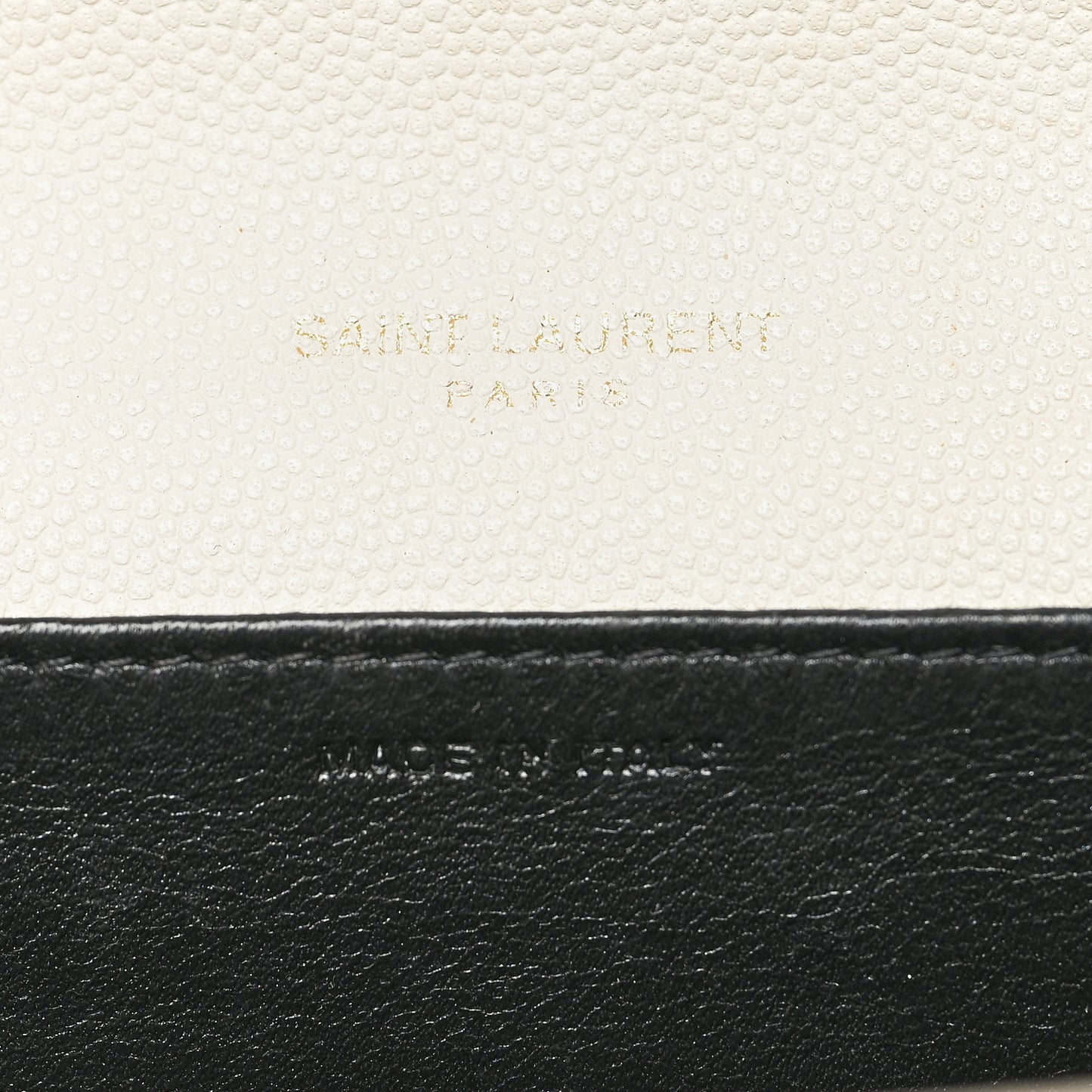 Grain De Poudre Monogram Uptown Chain Wallet Crema Soft