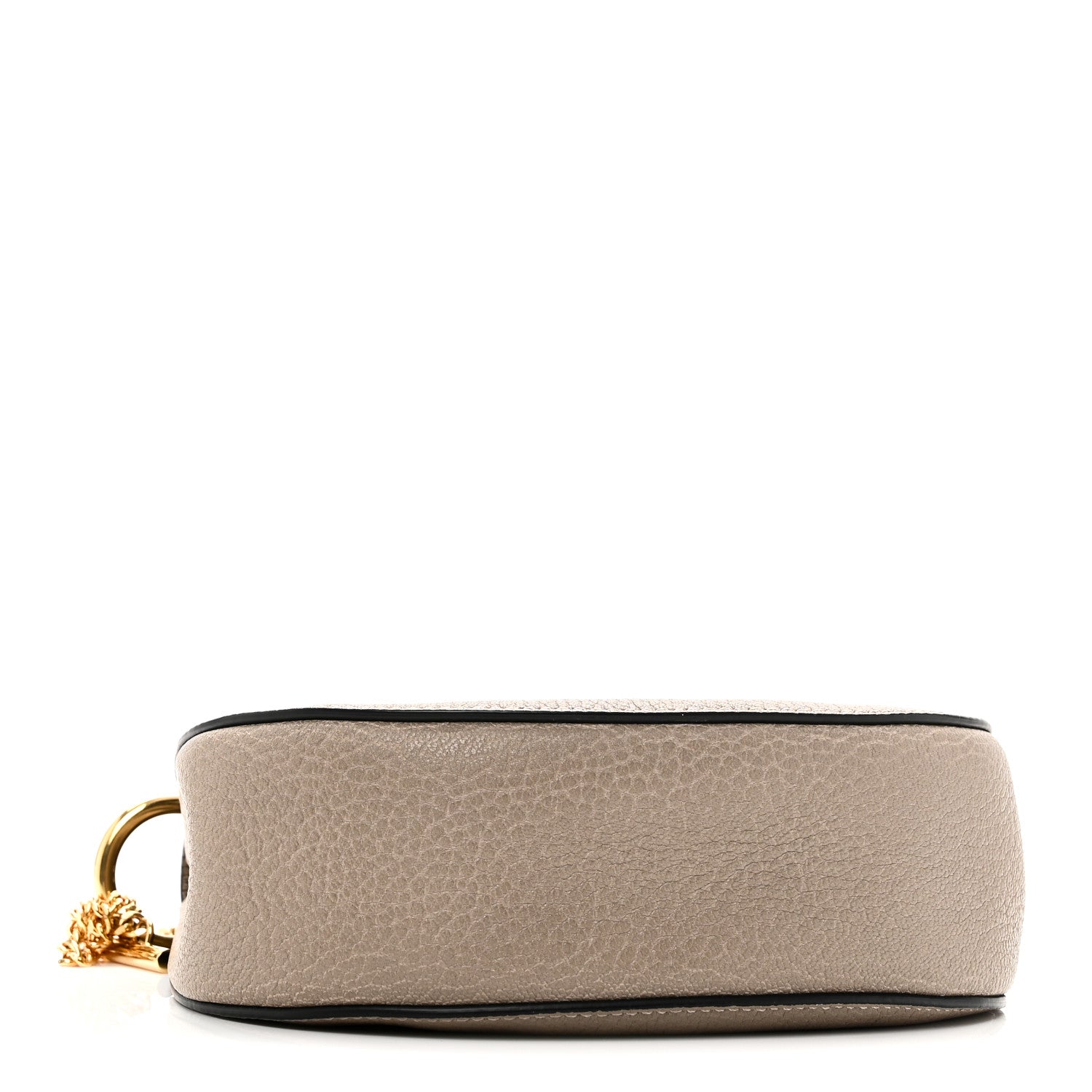 Chloe Grained Lambskin Mini Drew Shoulder Bag Motty Grey 4 of 9