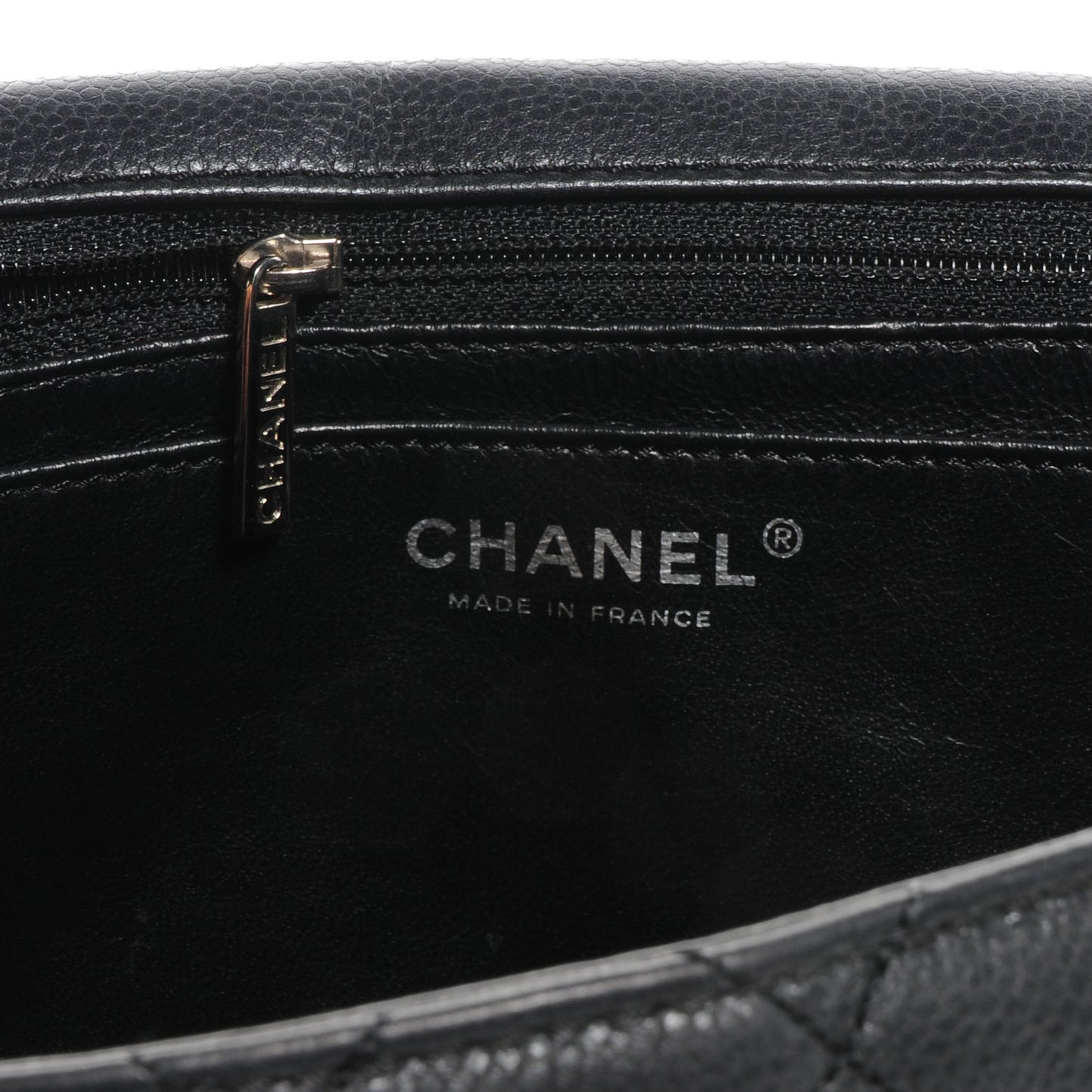 Washed Caviar Maxi Single Flap Black