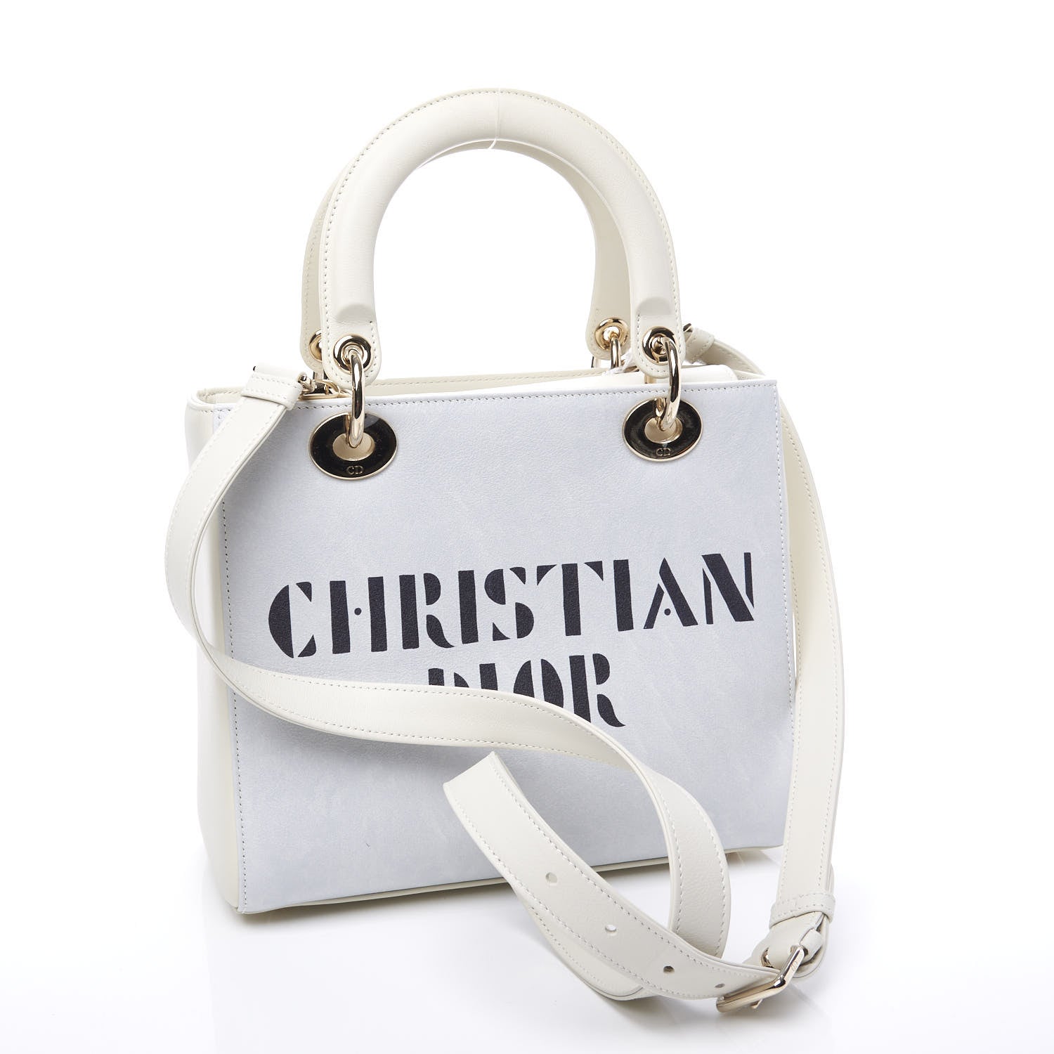 Christian Dior Calfskin Medium Fairy Tale Lady Dior Celestial Blue 2 of 11