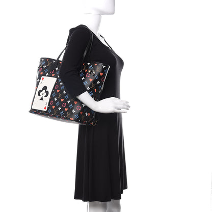 Louis Vuitton Game On Neverfull MM Black 2 of 10