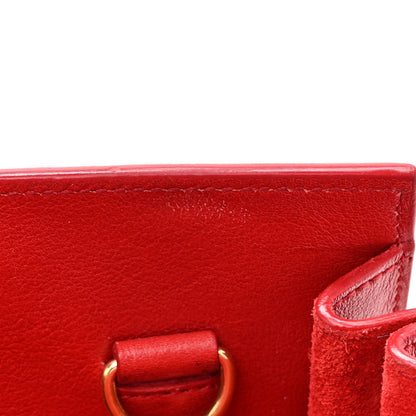 Saint Laurent Calfskin Nano Sac De Jour Lipstick Red 11 of 13