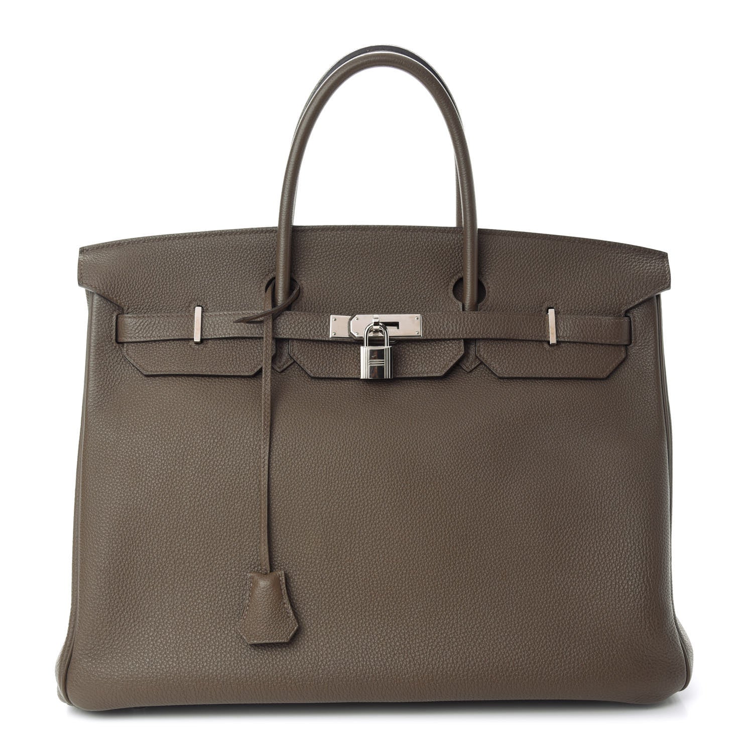 Hermes Togo Birkin 40 Etain 1 of 22