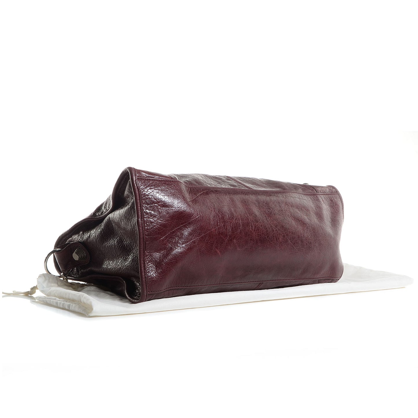 Agneau Giant 21 Silver Hardware Part Time Black Cherry