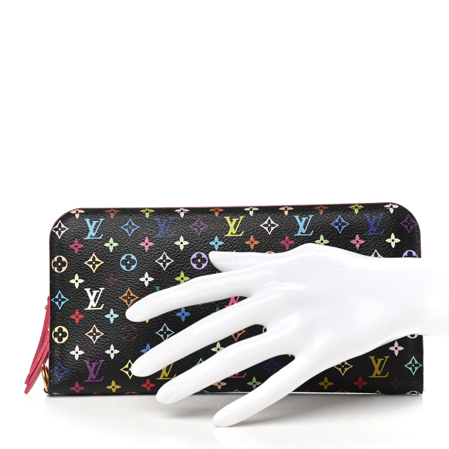 Louis Vuitton Monogram Multicolor Insolite Wallet Black Grenade 2 of 6