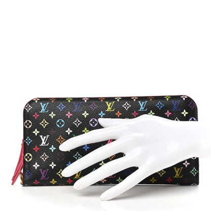 Louis Vuitton Monogram Multicolor Insolite Wallet Black Grenade 2 of 6