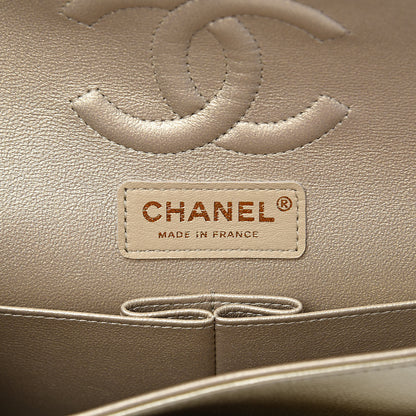 Chanel Metallic Caviar Quilted Medium Double Flap Gold 6 of 12