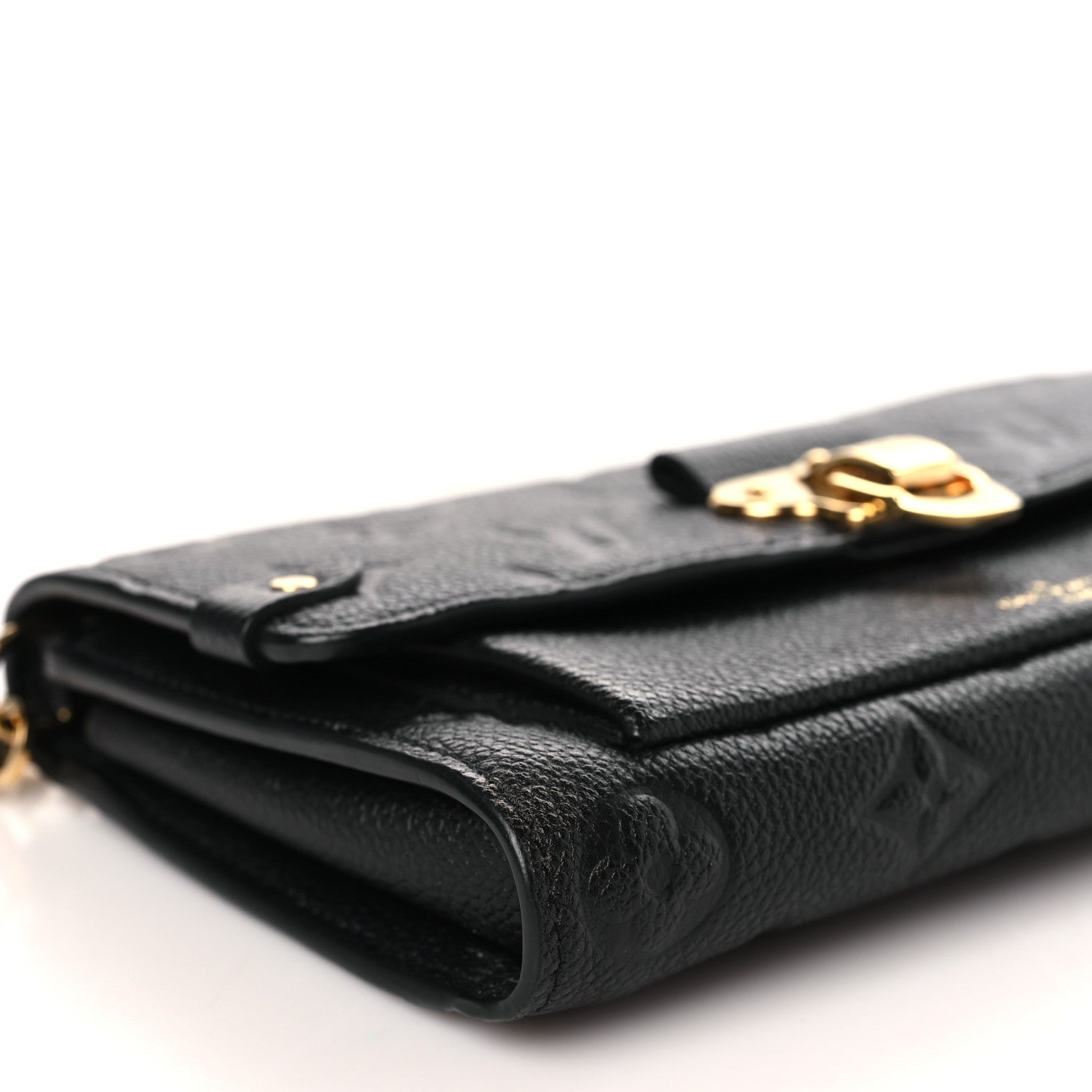 Louis Vuitton Empreinte Vavin Chain Wallet Black 7 of 8