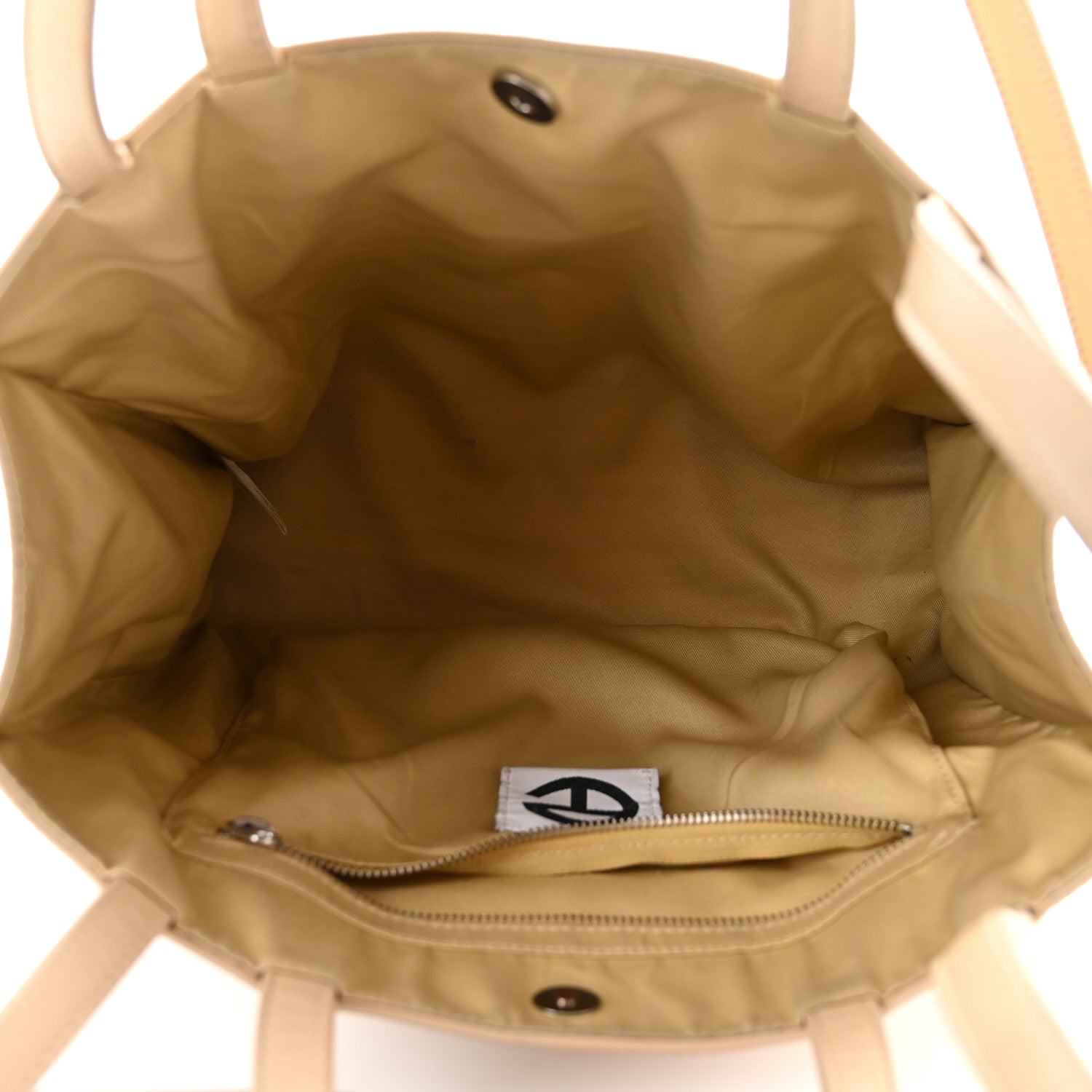 Telfar Vegan Leather Medium Shopping Bag Cream 5 of 11
