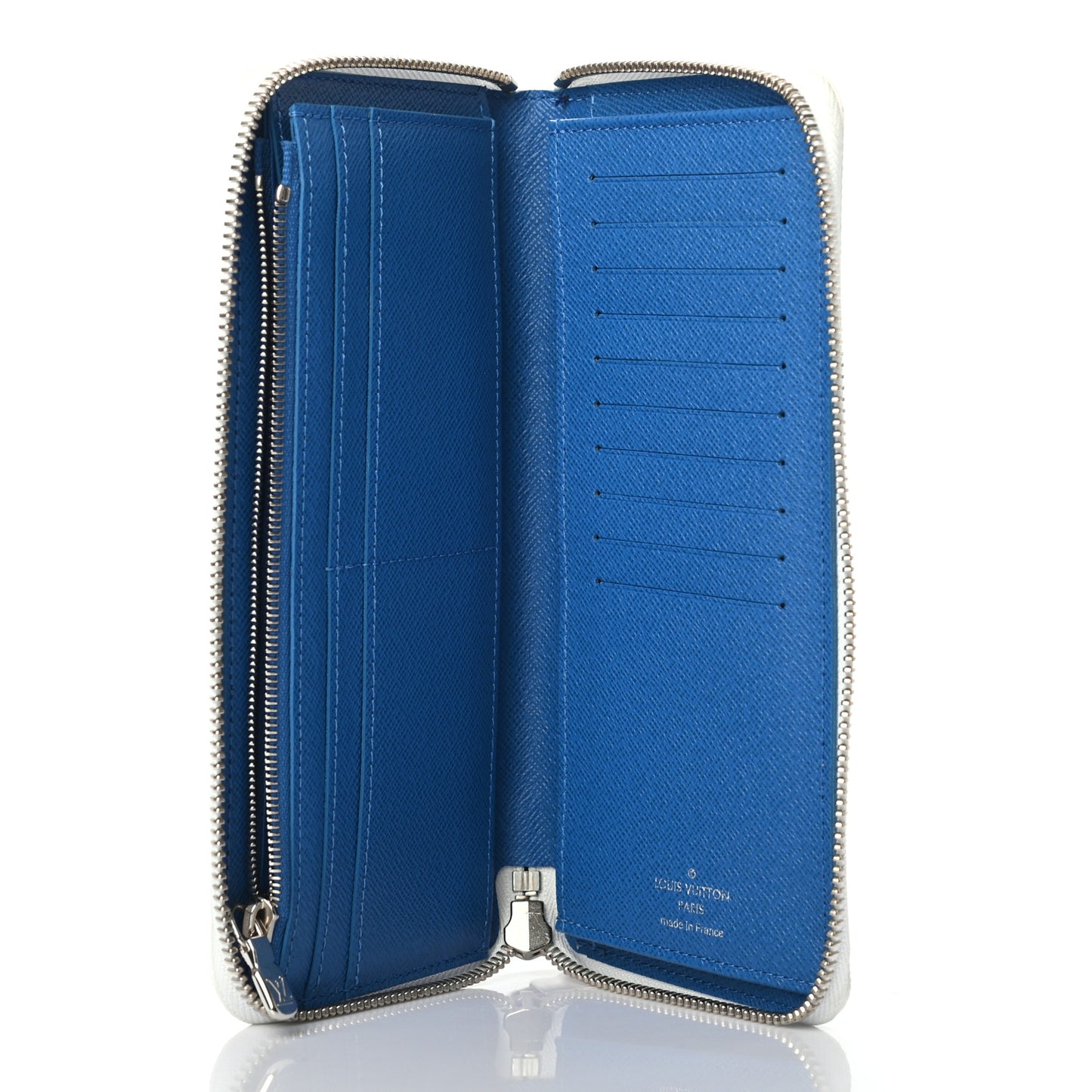Monogram Watercolor Vertical Zippy Wallet