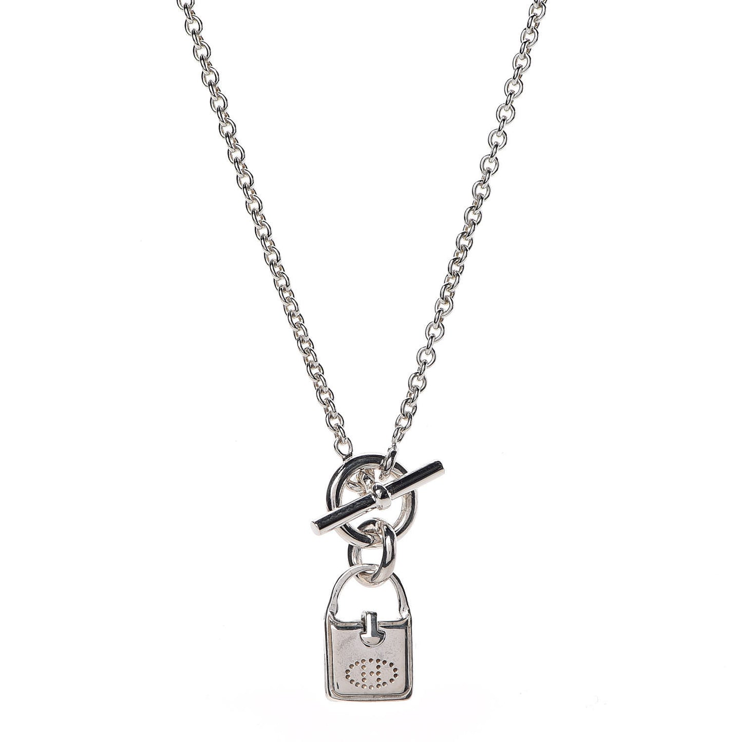 Sterling Silver Evelyne Charm Pendant Necklace