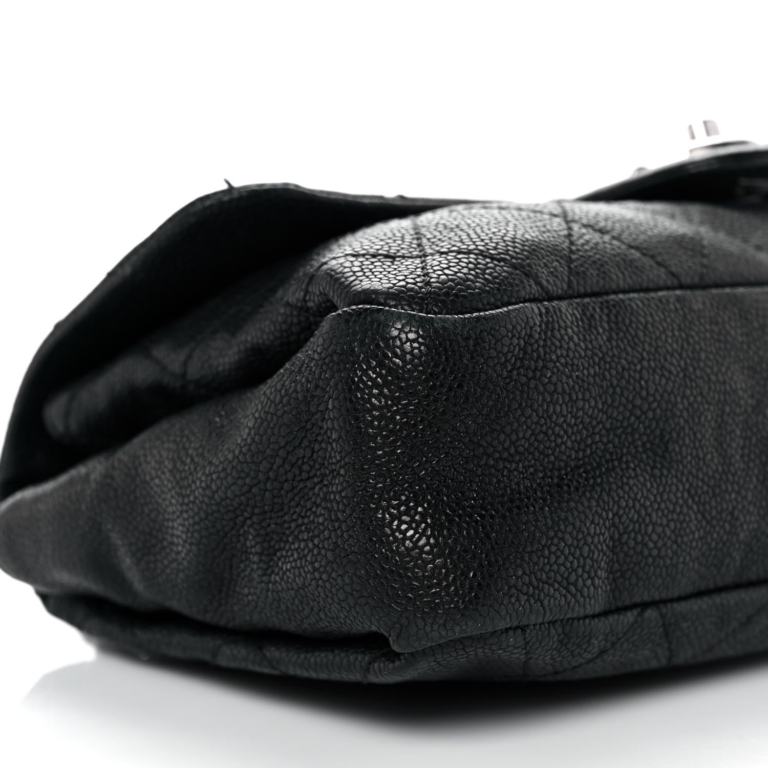 Chanel Caviar Quilted Medium Simply CC Flap Black 5 of 12