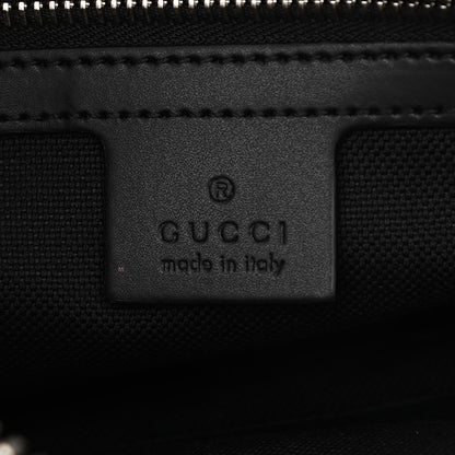 Gucci Soft GG Supreme Monogram Web Belt Bag Black Grey 6 of 11