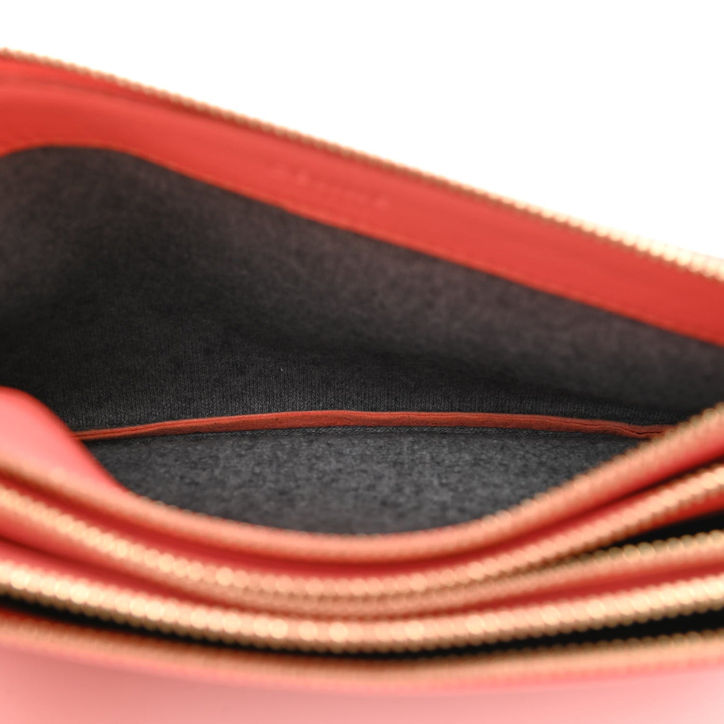 Lambskin Small Trio Crossbody Bag Light Ruby