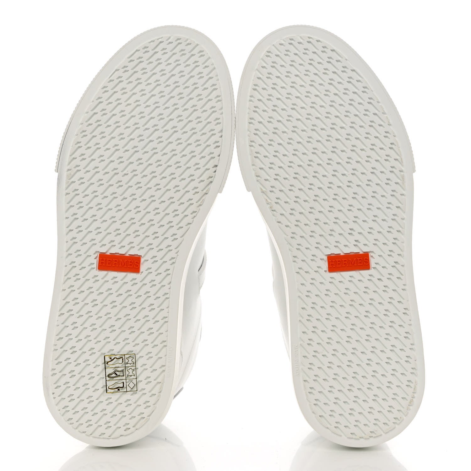 Hermes Calfskin Womens Daydream Sneakers 35 White 5 of 10