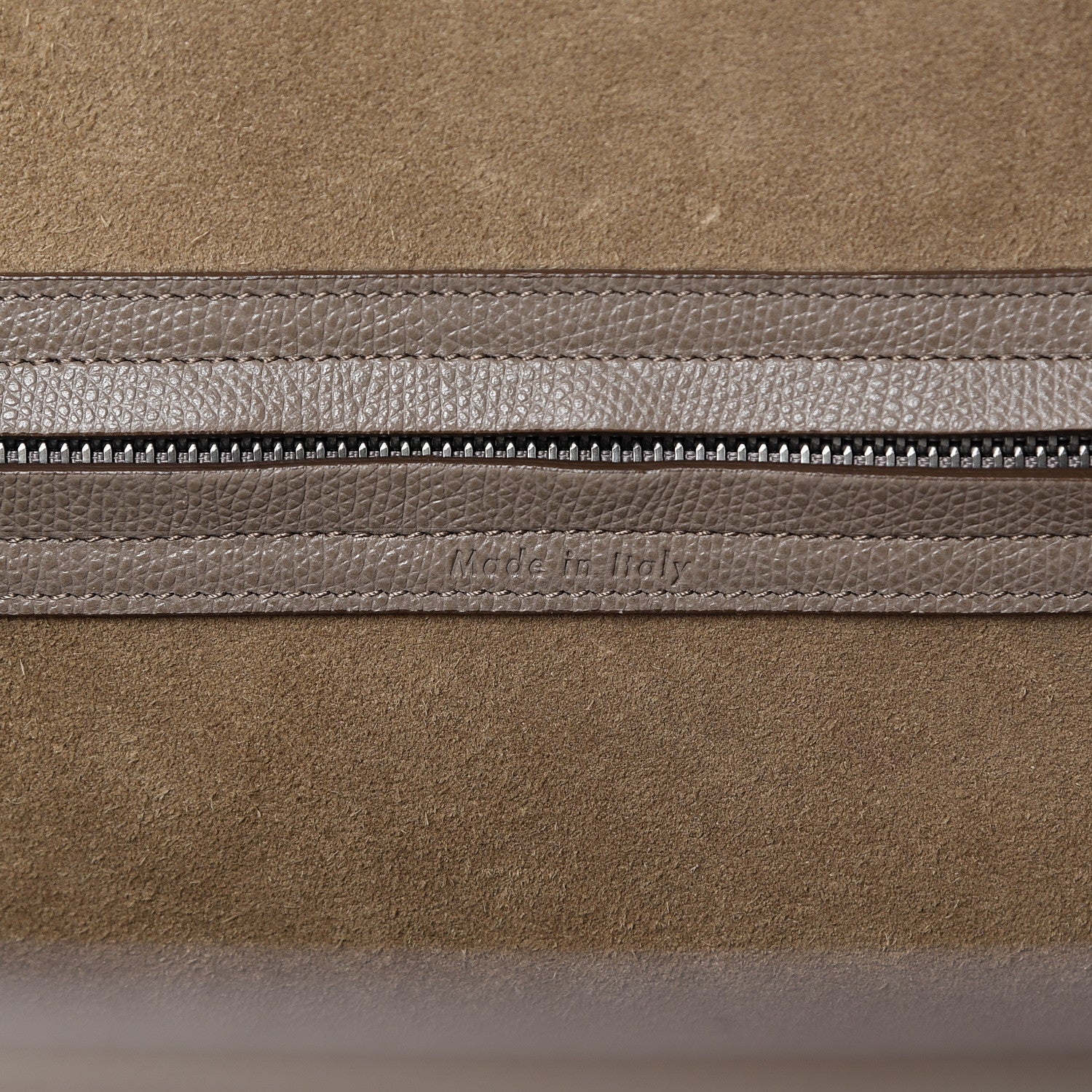 Celine Grained Calfskin Medium Phantom Luggage Taupe 7 of 12