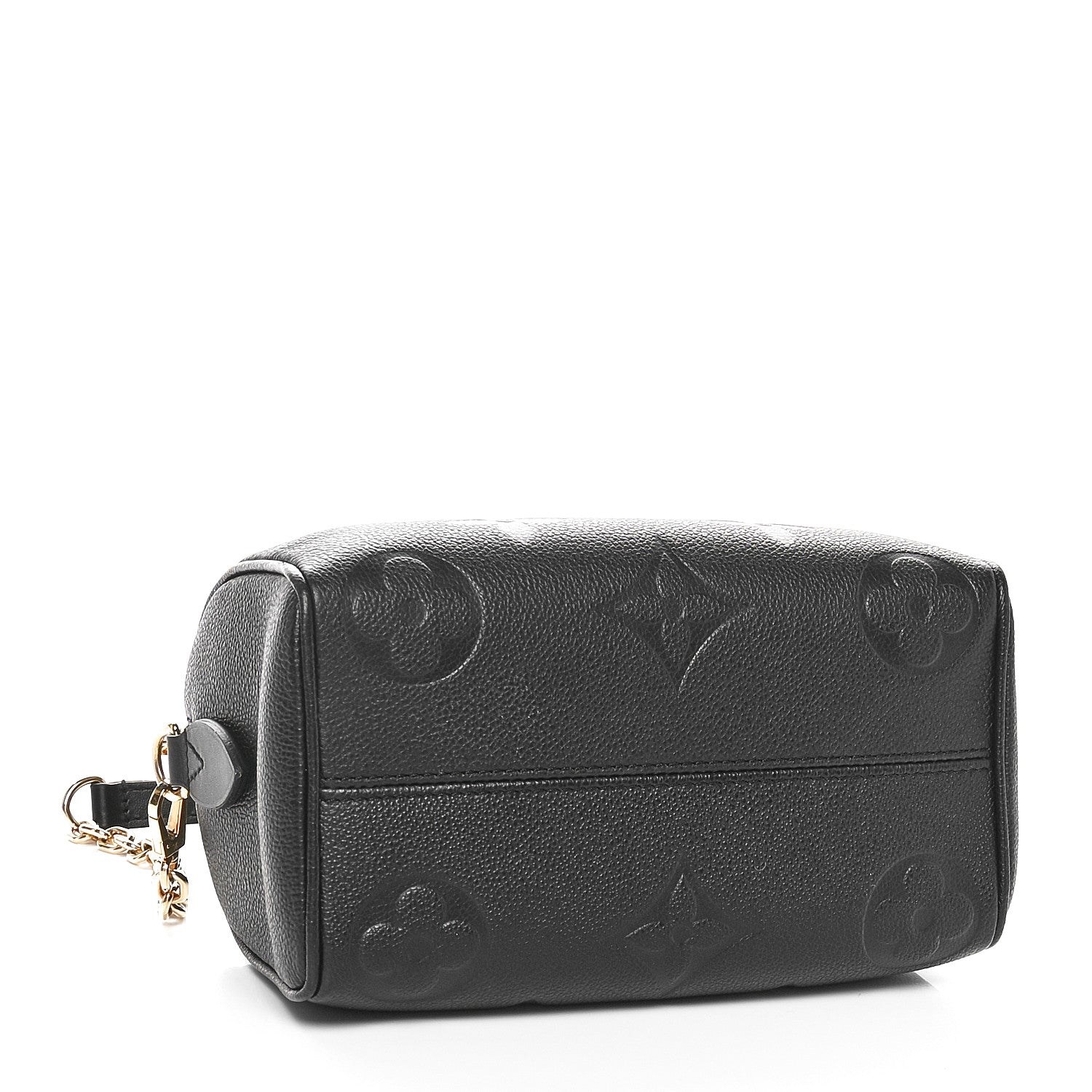 Louis Vuitton Empreinte Monogram Giant Speedy Bandouliere 20 Black 4 of 10