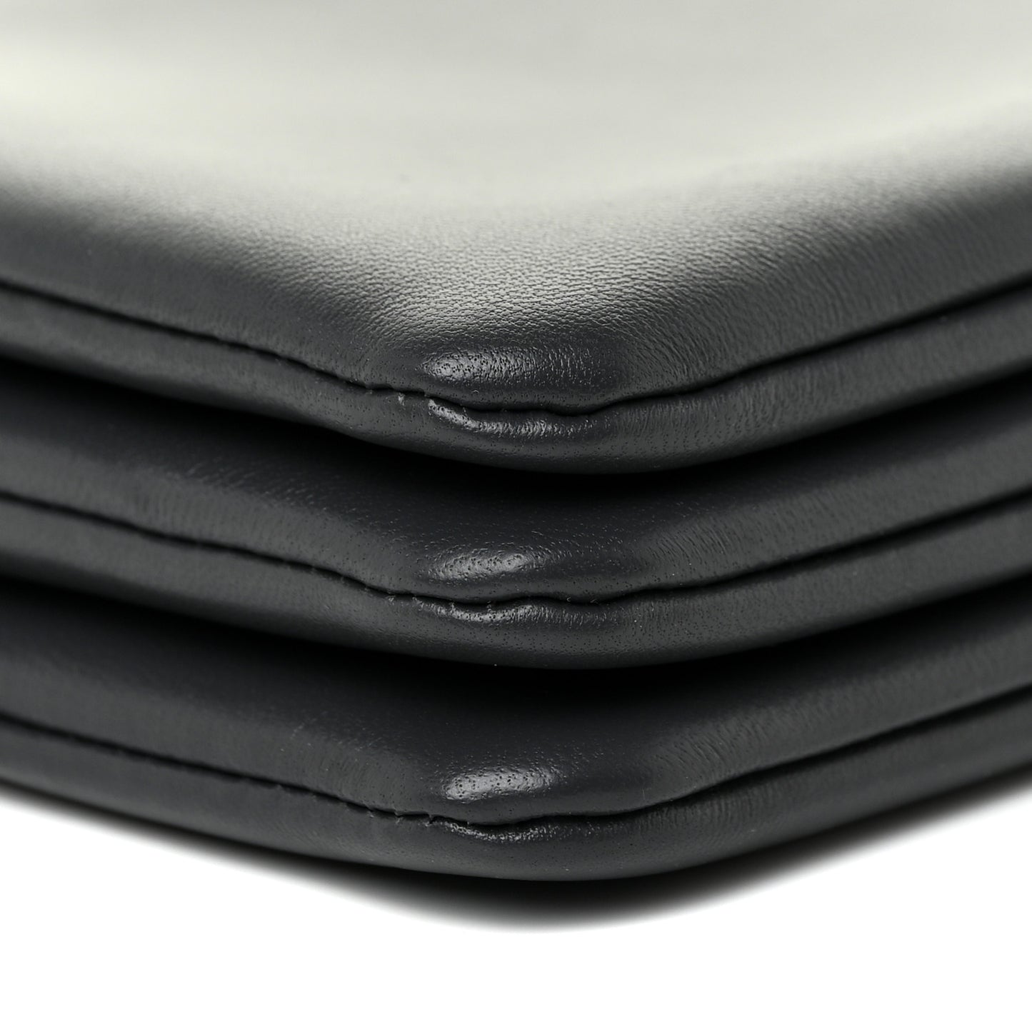Lambskin Small Trio Crossbody Bag Anthracite