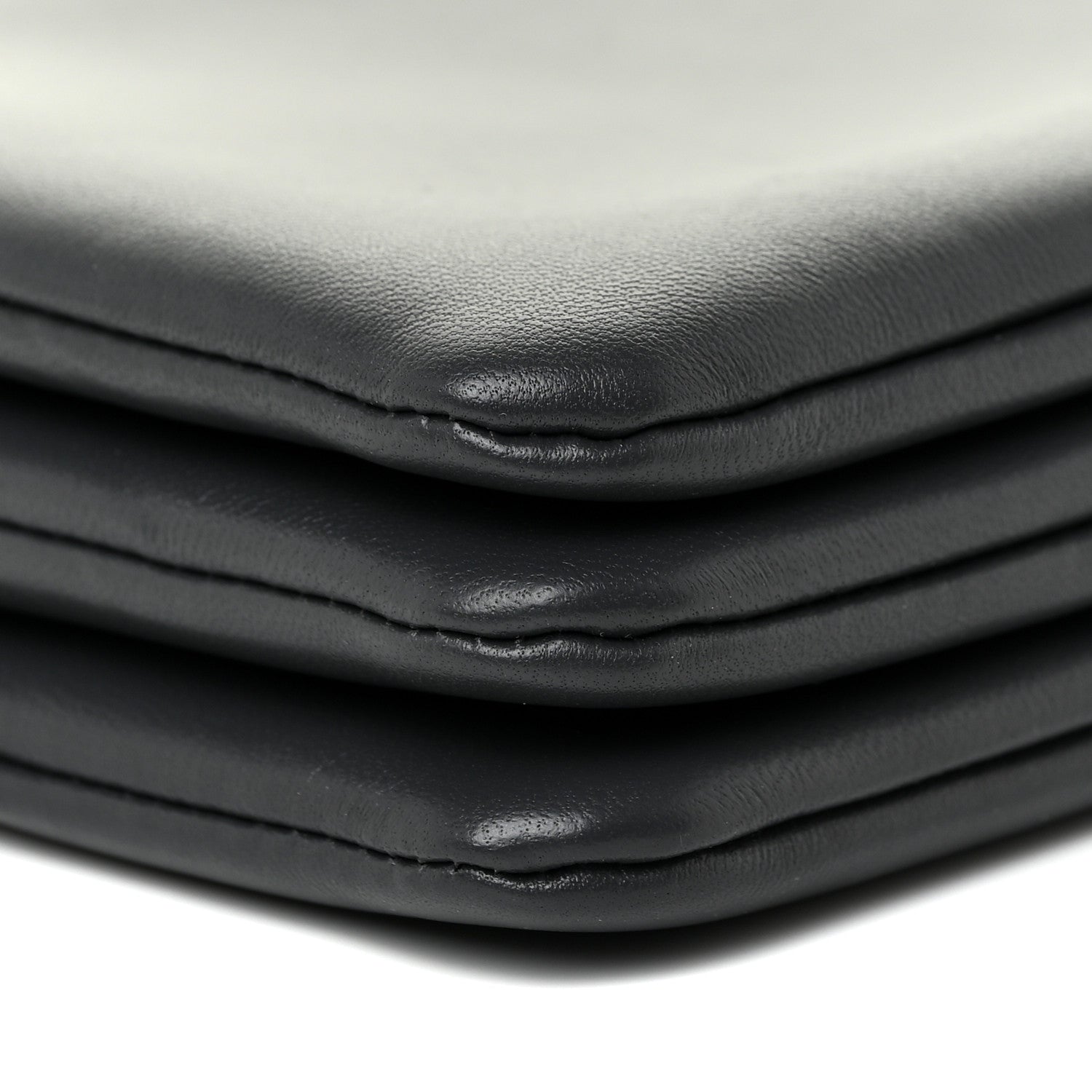 Celine Lambskin Small Trio Crossbody Bag Anthracite 10 of 12