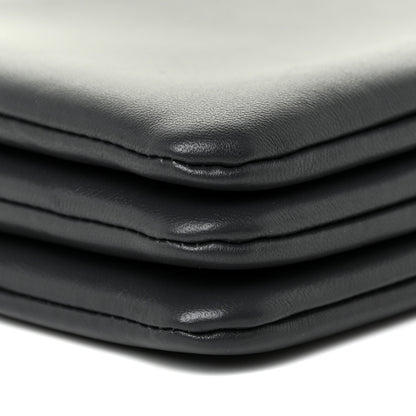 Celine Lambskin Small Trio Crossbody Bag Anthracite 10 of 12