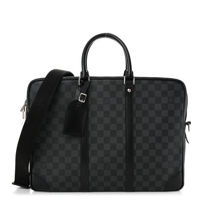 Louis Vuitton Damier Graphite Porte Documents Voyage PM 1 of 10