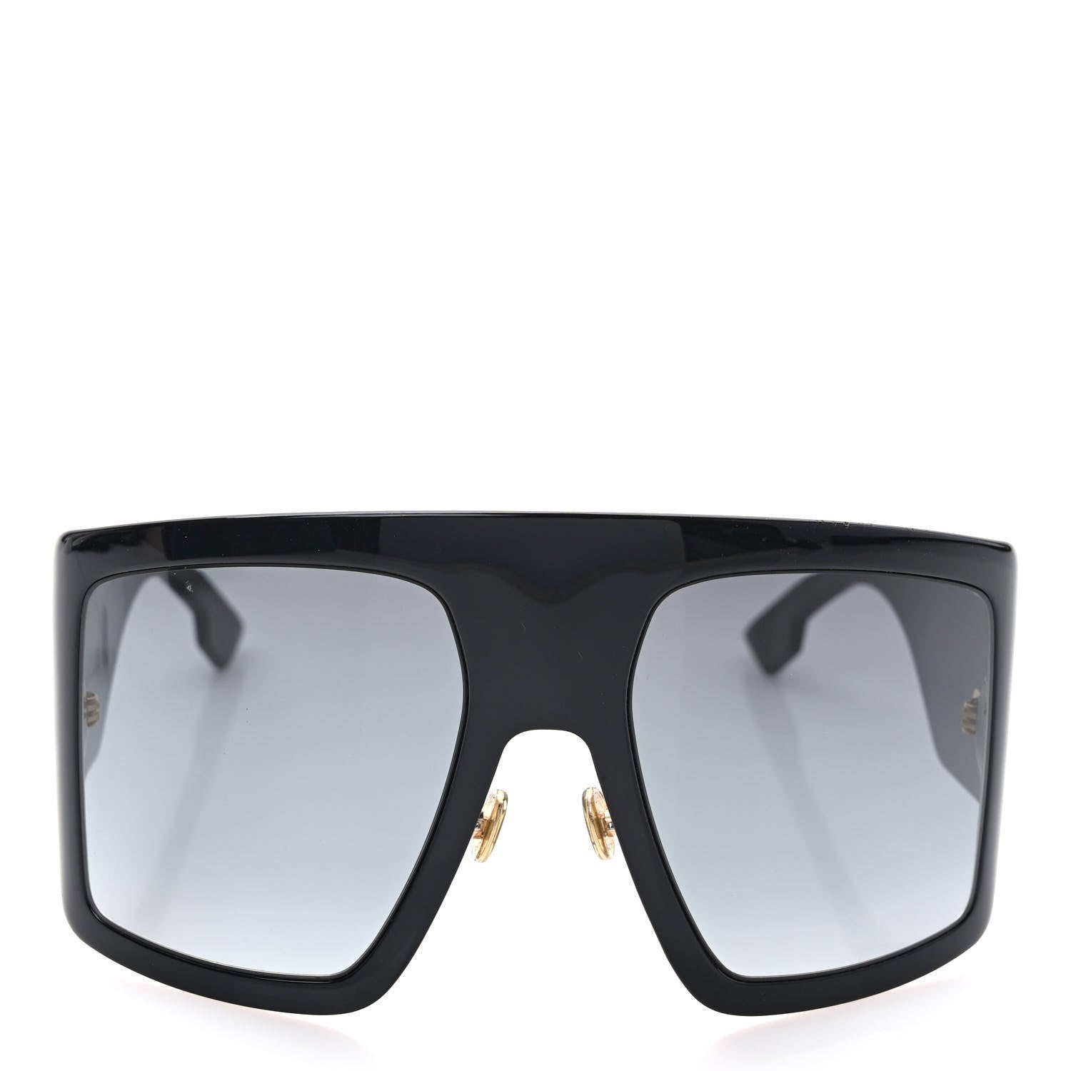 Christian Dior Acetate DiorSo Light 1 Shield Sunglasses Black 2 of 7