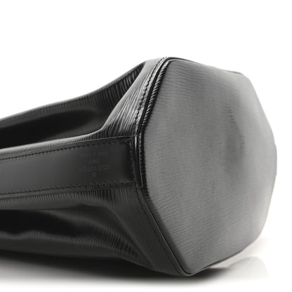 Louis Vuitton Epi Sac D'Epaule GM Black 8 of 9