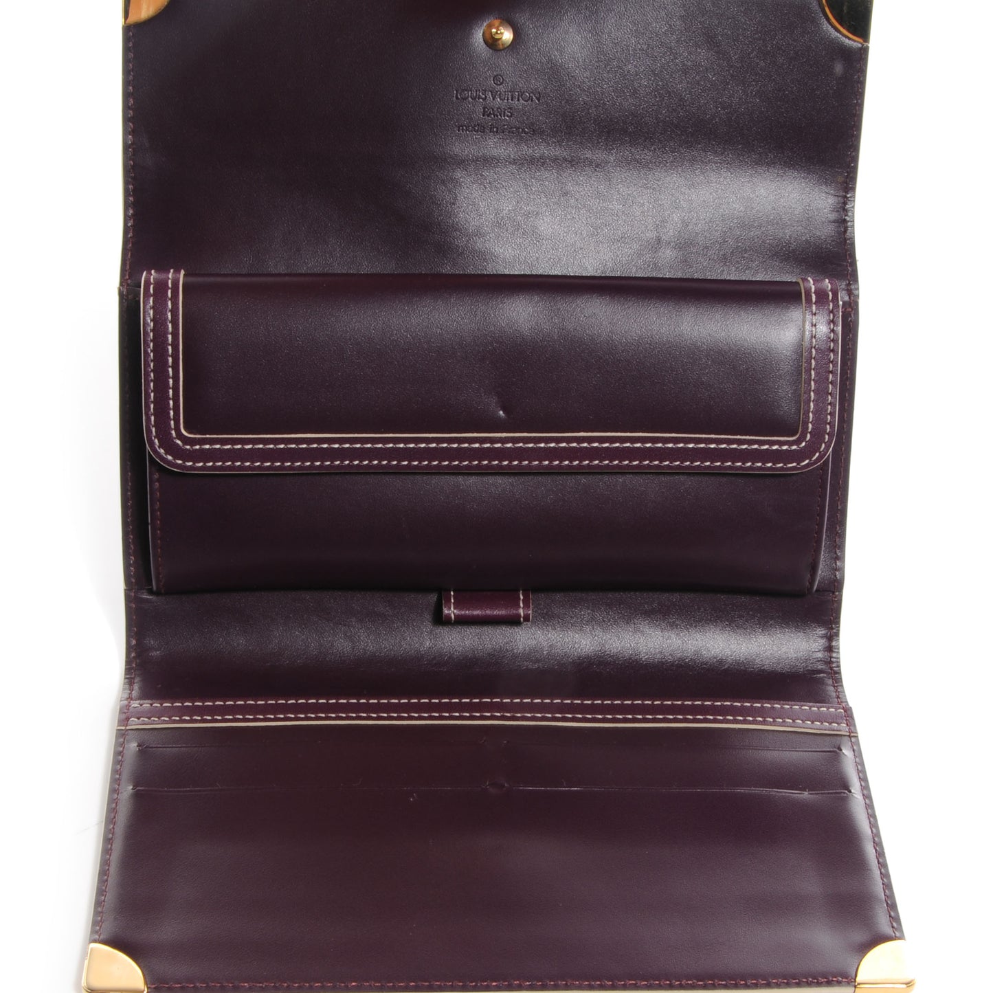 Suhali Porte Tresor International Wallet Prune