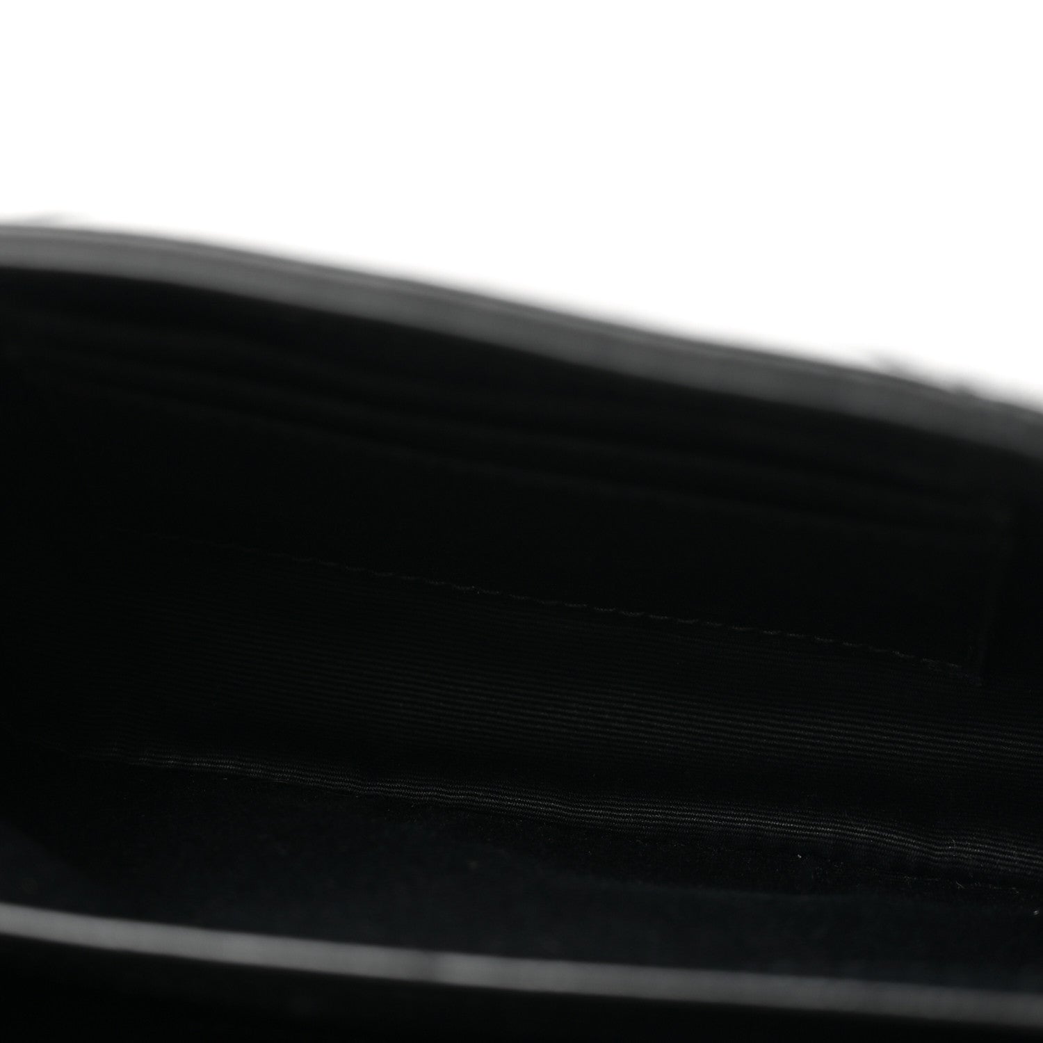 Saint Laurent Calfskin Y Quilted Monogram Monochrome Toy Loulou Crossbody Bag Black 4 of 11