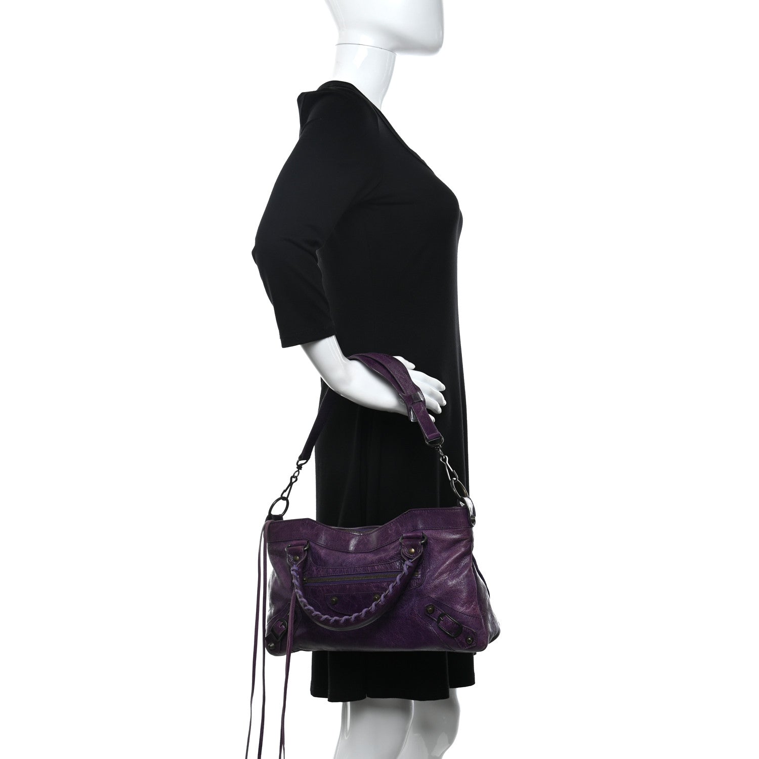 Balenciaga Agneau Classic Hardware First Raisin 2 of 12