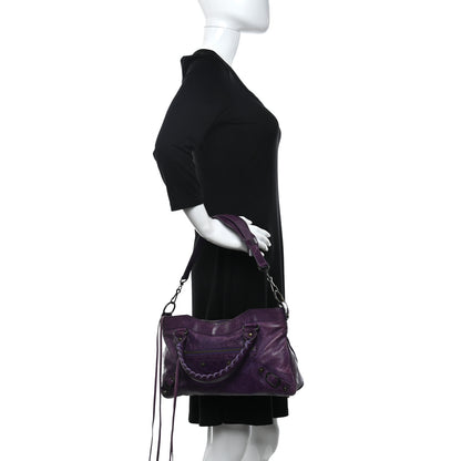 Balenciaga Agneau Classic Hardware First Raisin 2 of 12