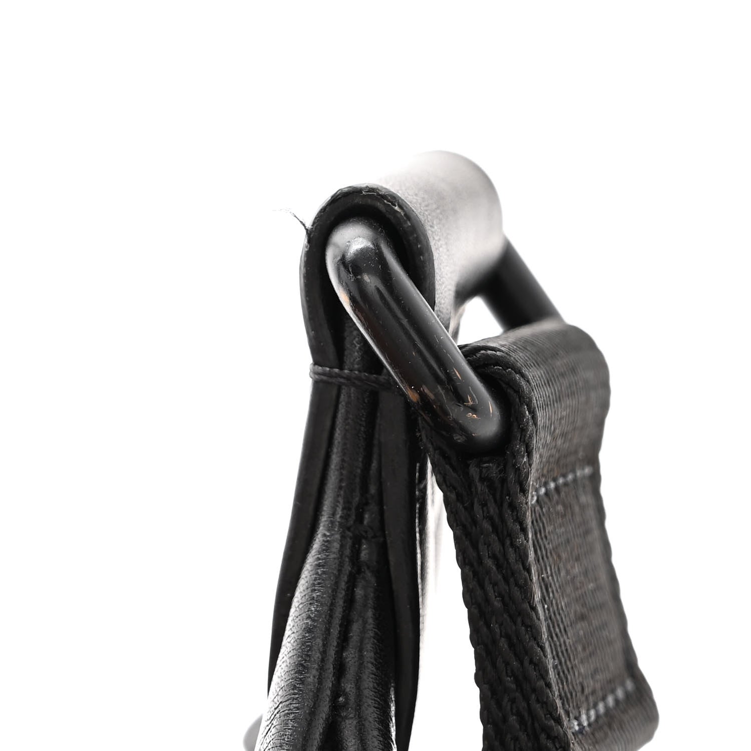 Louis Vuitton Calfskin Monogram Shadow Discovery Bumbag Black 12 of 14