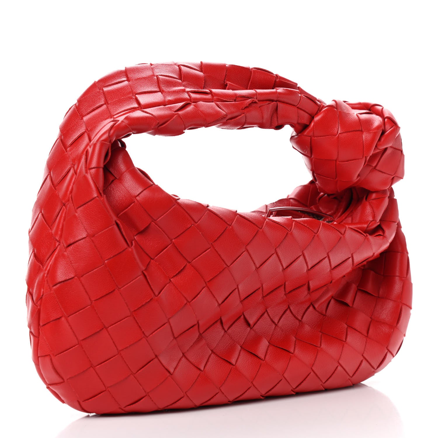 Bottega Veneta Nappa Intrecciato Mini Jodie Red 3 of 8