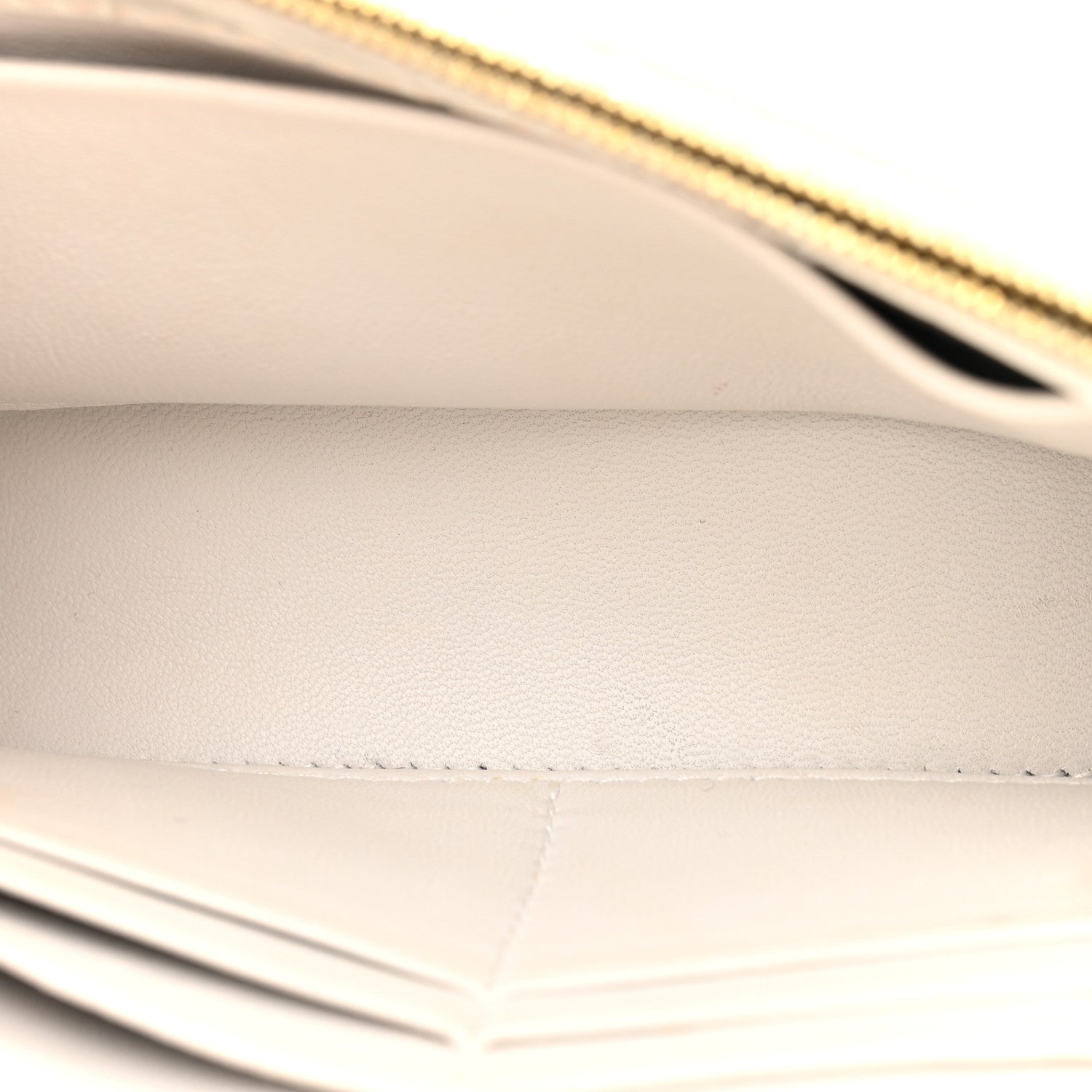 Balenciaga Shiny Calfskin Crocodile Embossed Hourglass Chain Bag White 5 of 11