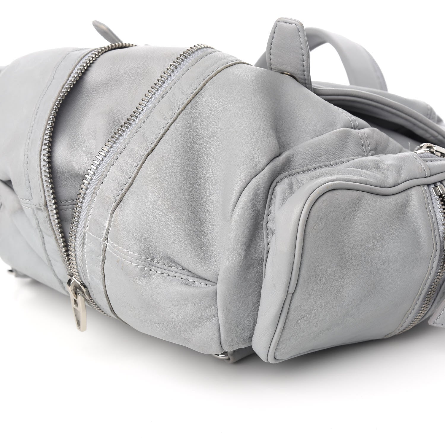 Alexander Wang Lambskin Mini Marti Backpack Washed Powder Rhodium Hardware 7 of 8
