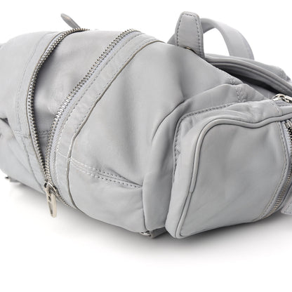 Alexander Wang Lambskin Mini Marti Backpack Washed Powder Rhodium Hardware 7 of 8