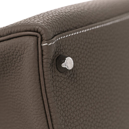 Hermes Togo Kelly Retourne 32 Etoupe 9 of 17