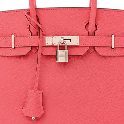 Hermes Epsom BIRKIN 30 Rose Azalee 8 of 15