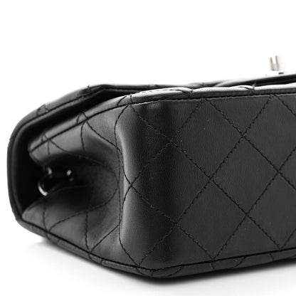 Chanel Lambskin Quilted Mini Rectangular Flap Black 9 of 12