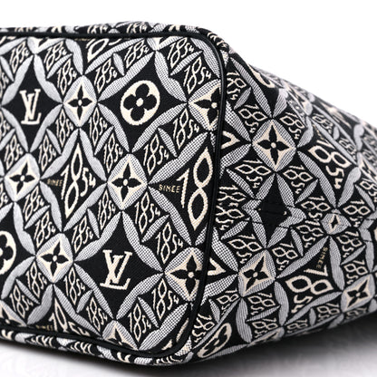 Louis Vuitton Jacquard Since 1854 Neverfull MM Grey 9 of 9