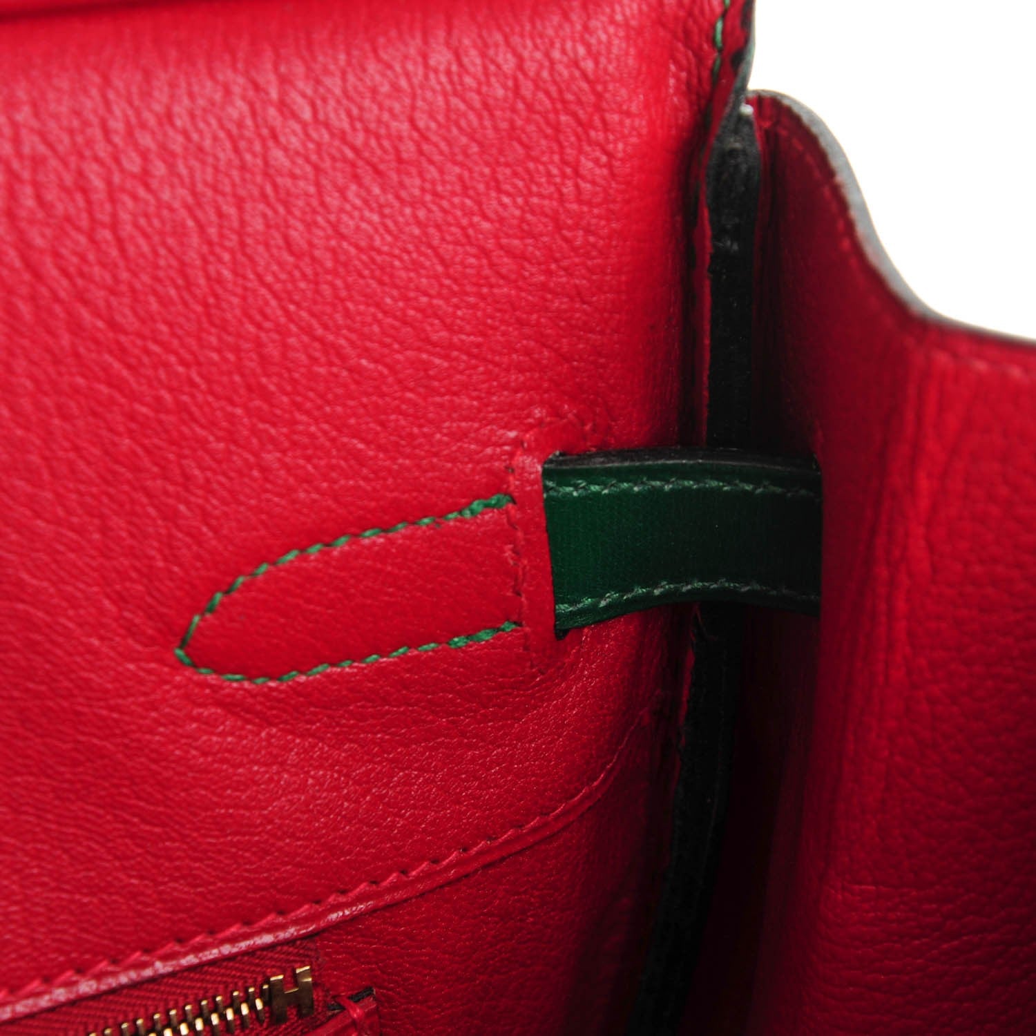 Hermes Box Vibrato Birkin 35 Vert Clair 20 of 24