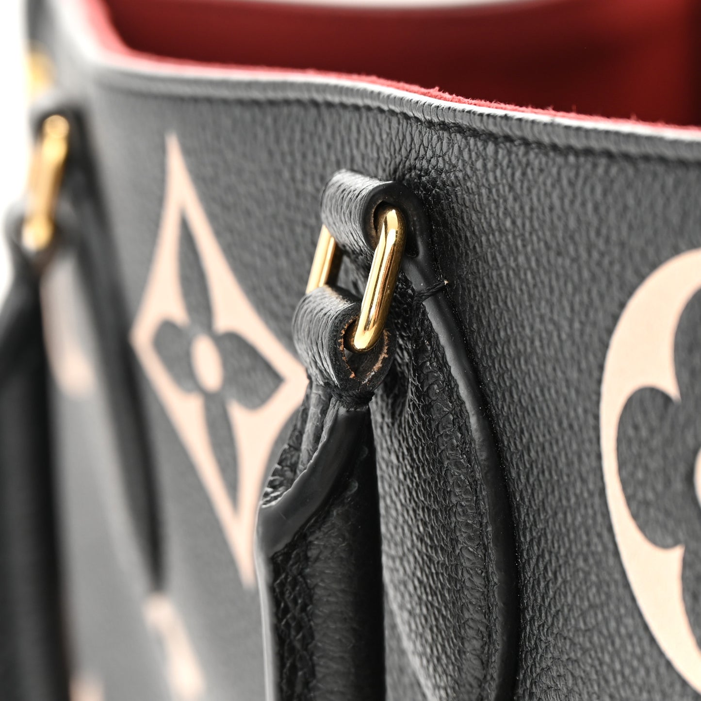 Empreinte Monogram Giant Onthego MM Black Beige